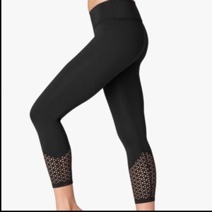 Beyond Yoga EUC Lazer cut leggings